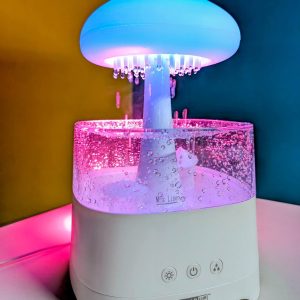 Rain Cloud Humidifier Mushroom Lamp
